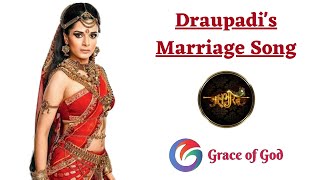 Rahega Atal Mera Maan  Draupadis Marriage  Song  Star Plus Mahabharat 