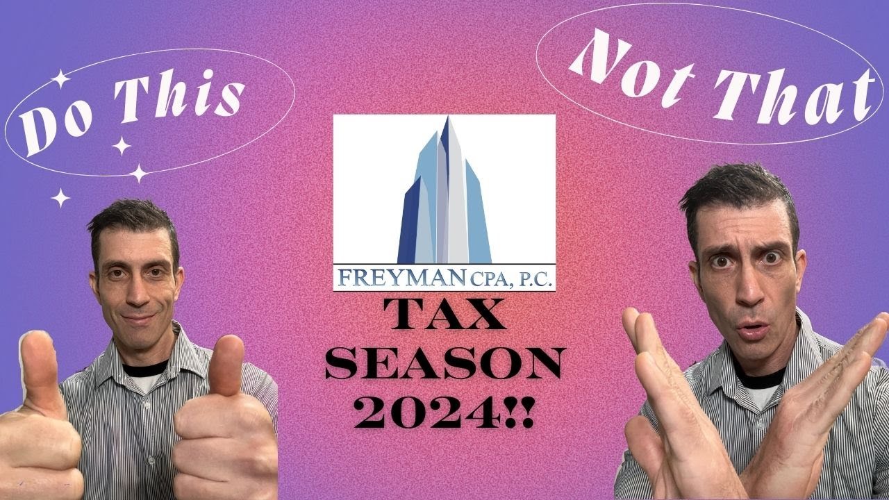 Tax Season 2024: Do's And Dont's - What Your CPA Wants You To Know To ...