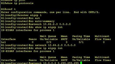 So that is how the network statement works!