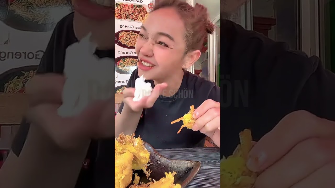 Bunda Corla Sarapan Pakai Bakwan, Tempe Goreng dan Ice Coffee Latte di Nusantara Restaurant (240731)