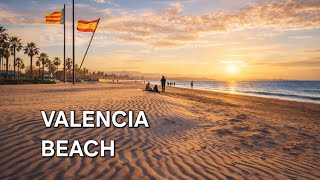 Valencia Beach Walk Spains Hidden Paradise Relaxing Walking Tour