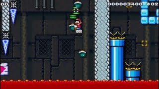 INSANE Quintuple Juggle One Wall (SMM2)