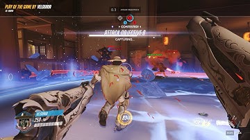 Overwatch sextuple kill with Reaper