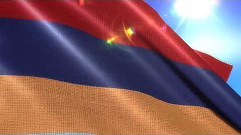Free Video Footages - Armenia  Flag Waving , Armenia  Flag animation Motion Graphic