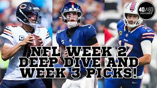 2026 NFL Week 2 Retrospective and Week 3 Picks!
