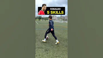 Which CR7 SKILL do you like?🤔🇵🇹#football #soccer #shorts