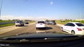 Vehicle Wrecks Out After Not Paying Attention To Stopping Traffic - Arlington, Texas