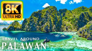 Palawan in 8K HDR 60FPS ULTRA HD - Travel to the best places with relaxing music - 8K TV