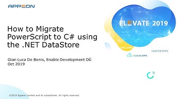 How to Migrate PowerScript to C# with the .NET DataStore