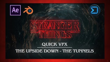 QUICK VFX: Stranger Things - The Upside Down Effect !