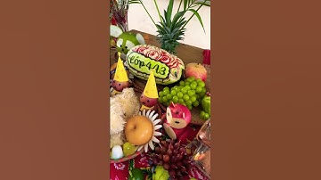 Trang trí mâm cỗ trung thu