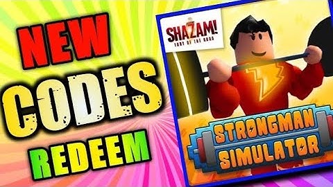 All Secret strongman simulator Codes 2023 | Codes for strongman simulator 2023 - Roblox Code
