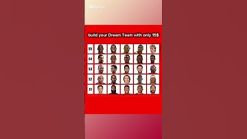 build your team with 15$ #dreamteam #67🥀