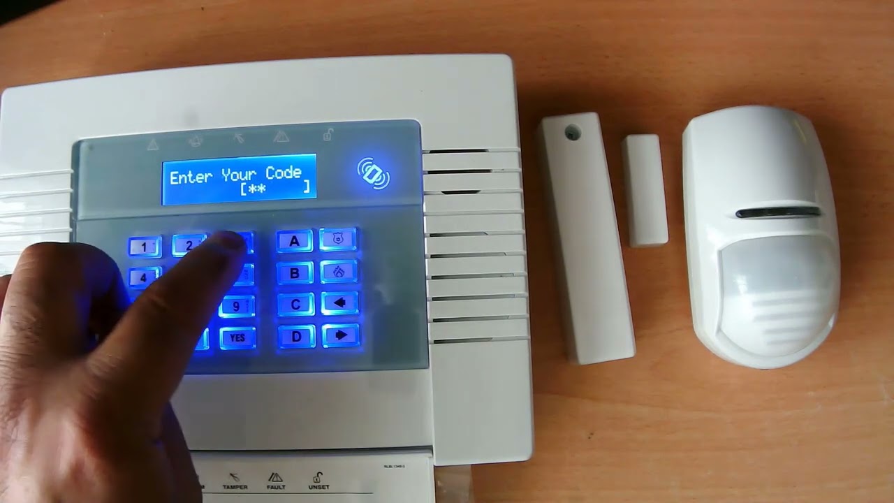 How to change master code at pyronix v11 wireless panel