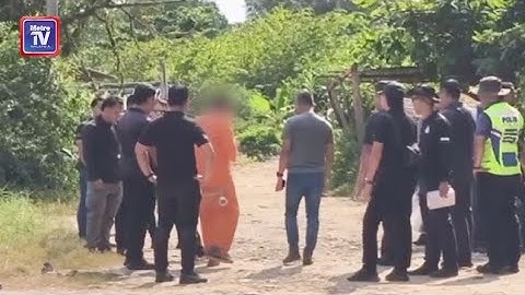 Kes pembunuhan Norshamira: Polis bawa suspek ke lokasi kejadian