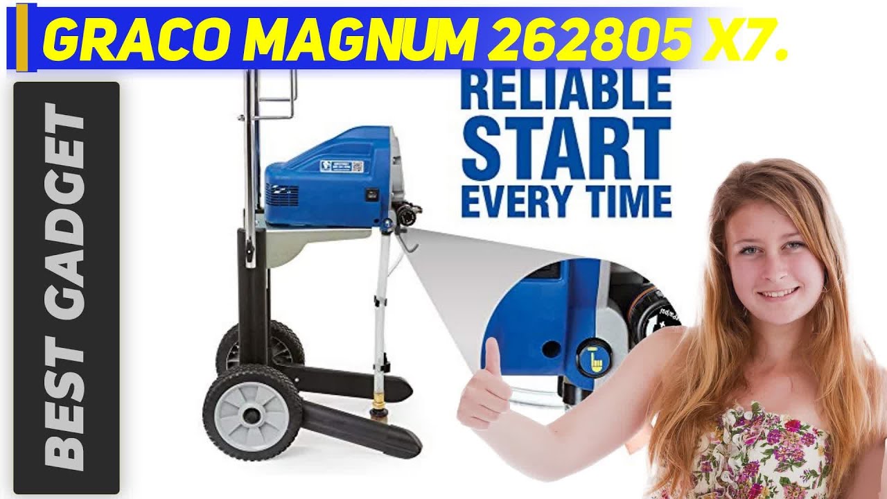 Best Paint Sprayers 2022 Graco Magnum 262805 X7 Review YouTube