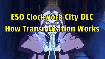 How Does Transmutation Work? - ESO Clockwork City DLC PTS