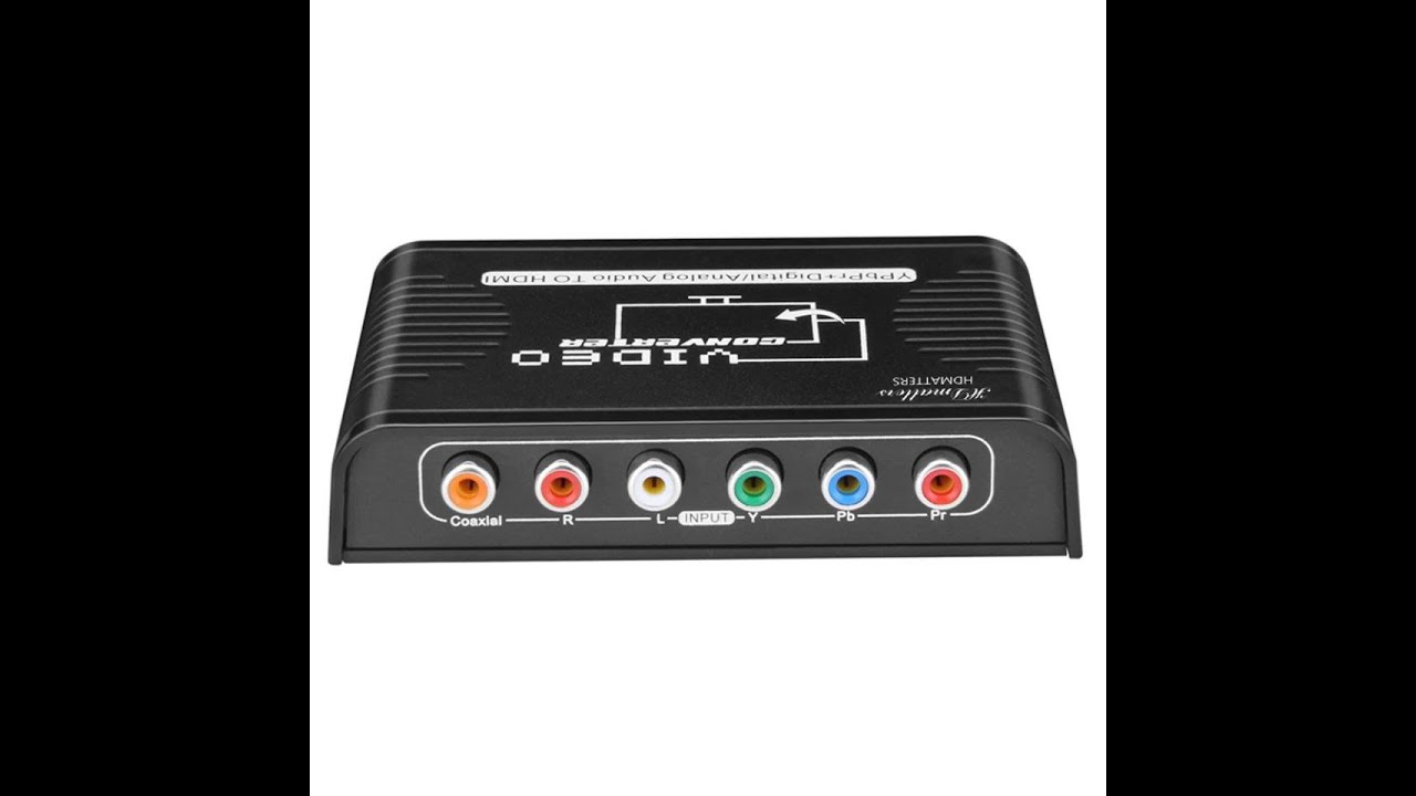 Component to HDMI Converter HDmatters