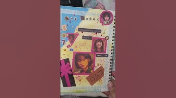 Squid Game Player 067 Journal | Sae-byeok Scrapbook Page | SCRAPBOOKING| Squid Game #art| #journal