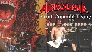 Airbourne Live “It’s All For Rock’N’Roll”, pays tribute to Lemmy at Copenhell 2017