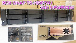 BOX QNAP TS-H1887XU SSD Upgrade BOX QNAP TS-H1887XU unboxing