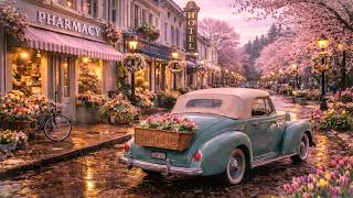 Soft Streetlight Ambiance — A Flower Delivery at Dusk | 1930s–1940s Big Band screenshot 4