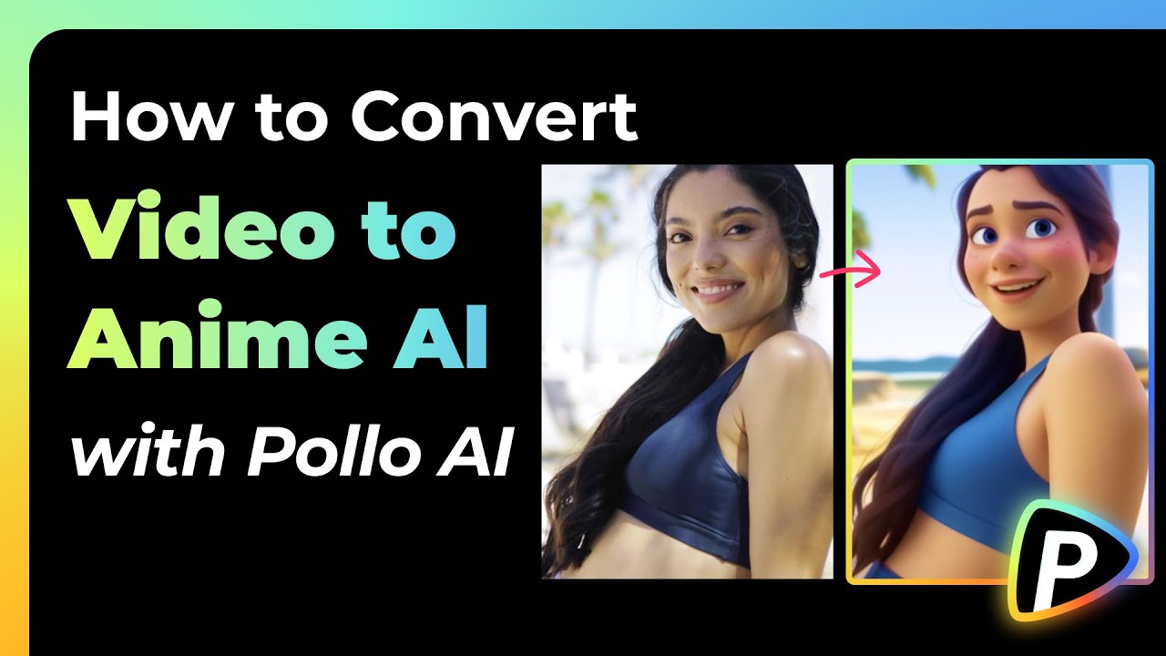 How to Convert Video to Anime AI | Video to Animation Converter | Pollo ...