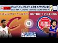 2026 NBA Playoffs Second Round Game 7 Cavaliers Vs Pistons Live Play By Play Reactions 