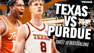Texas vs. Purdue Sweet 16 Watchalong | IT NITE LIVE
