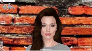 The Sims 4 | Create A Sim : Angelina Jolie