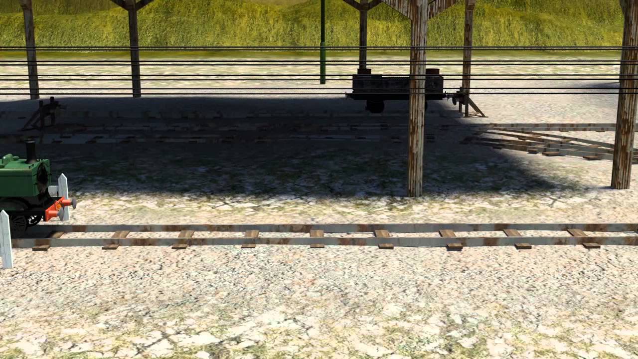 Train Journey - Environment Fly-through