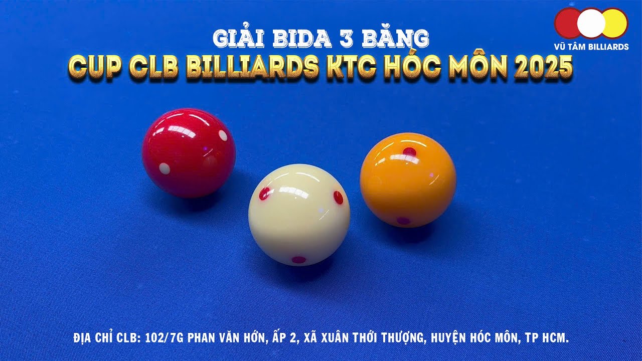 TÀI HUỲNH (BRV) - NGUYỄN PHONG (CLB Sao). Tứ Kết | B6 | GIẢI BIDA 3 ...