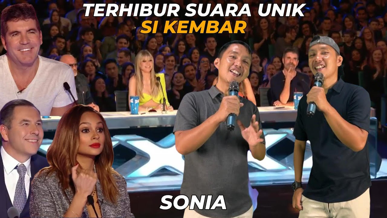 SEMUA TAKJUB PENAMPILAN SI KEMBAR BERSUARA UNIK DENGAN LAGU SONIA