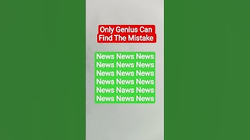 Find The Mistake Shorts #brainteaser #america #puzzle #find