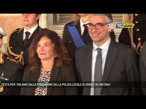 FESTA PER I 158 ANNI DALLA FONDAZIONE DELLA POLIZIA LOCALE DI UDINE | 30/09/2024