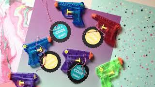 Have A Cool Summer - Squirt Gun Gift Tags Printable