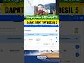 DAPAT BANSOS TAPI DESIL 5 ❗❗#shorts #viral #bansos #pkh #bpnt