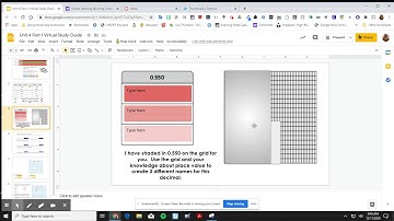 Unit 4 Part 1 Virtual Study Guide