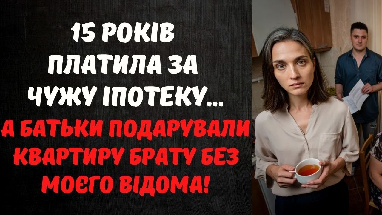 ЖІНКА ВІДДАЛА ВСІ ЗАОЩАДЖЕННЯ НА ІПОТЕКУ БАТЬКІВ... А ВОНИ ТАЄМНО ОФОРМИЛИ ДАРЧУ НА СИНА!