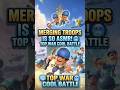 Merging Troops is so ASMR! 🥶 Top War Cool Battle