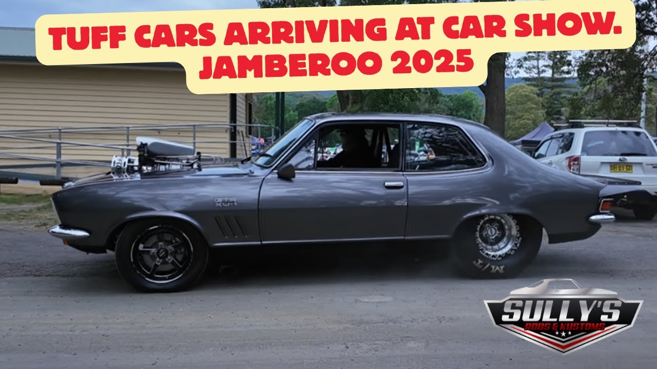 Tuff Cars entering Car show  Jamberoo 2025