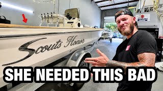 FIXING THE BIGGEST PROBLEM ON MY PROJECT BOAT - NOW WE ARE