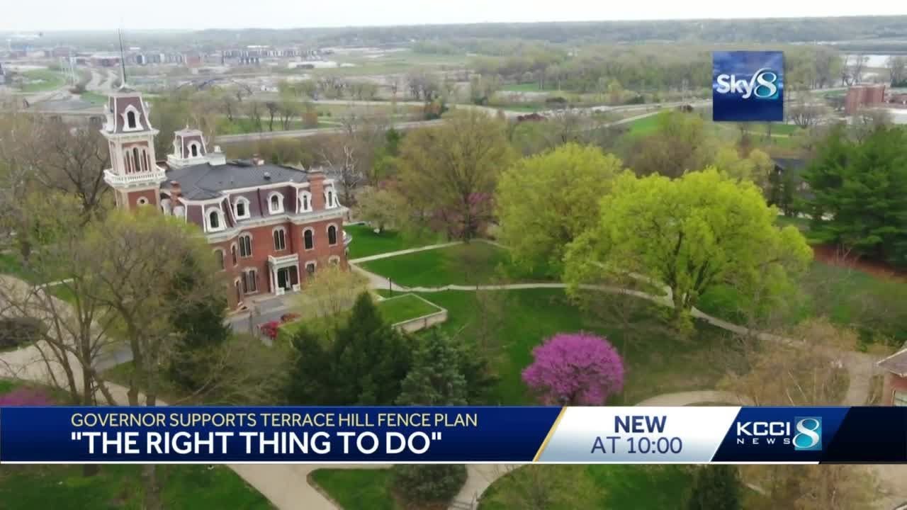 Reynolds supports $400,000 fence to be built around Terrace Hill