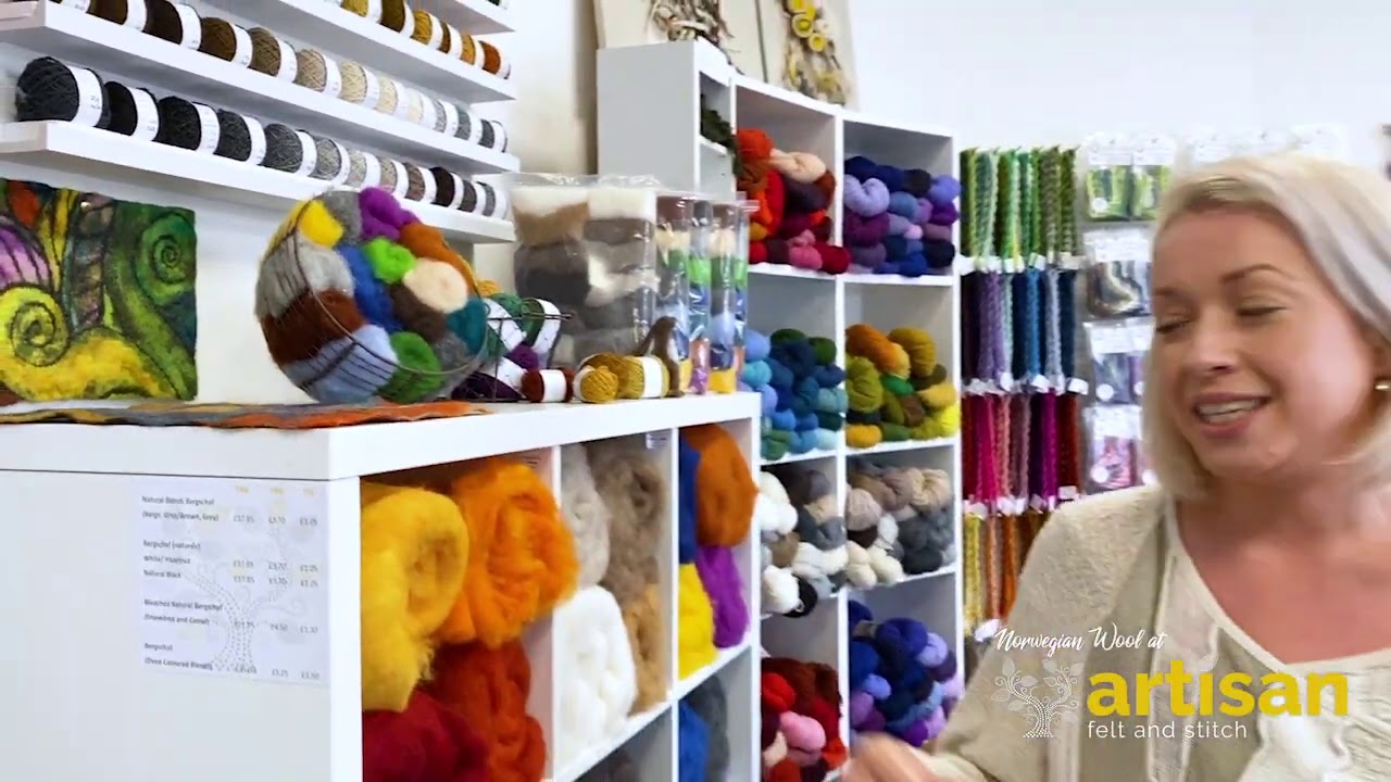 Norwegian Wool at Artisan Felt & Stitch Tour | Kendal Wool Gathering 2020