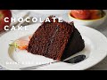 How to make moist chocolate cake easy chocolate cake recipe