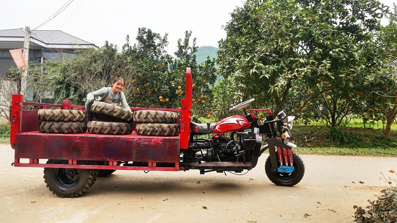 Restoring a 3000kg tricycle from old spare parts. troubleshoot