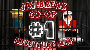 Co-Op Minecraft Adventure Map (Jail Break) Part 1