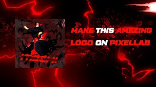 how to make Anime logo 🔥 | anime Itachi | logo tutorial ❤️ screenshot 1