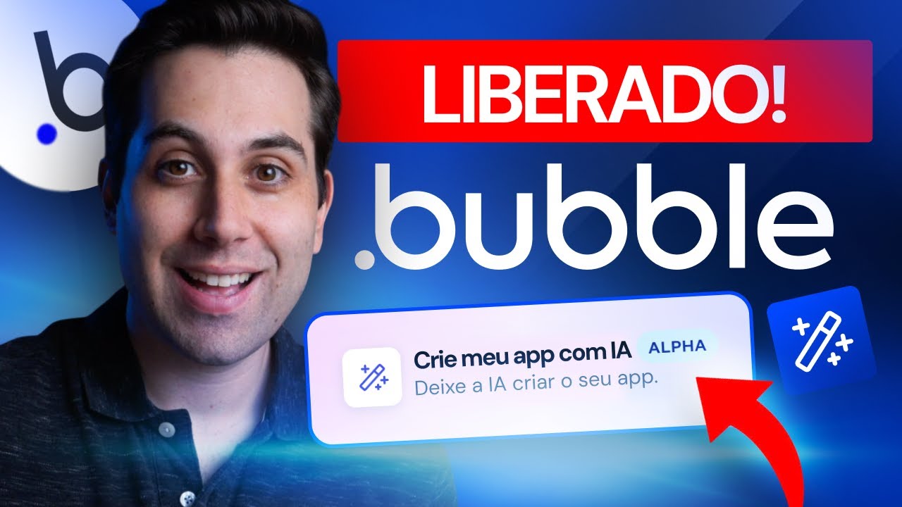 🔥 NOVO BUBBLE ASSIST - CRIE APPS COM IA NO BUBBLEIO EM MINUTOS! - YouTube