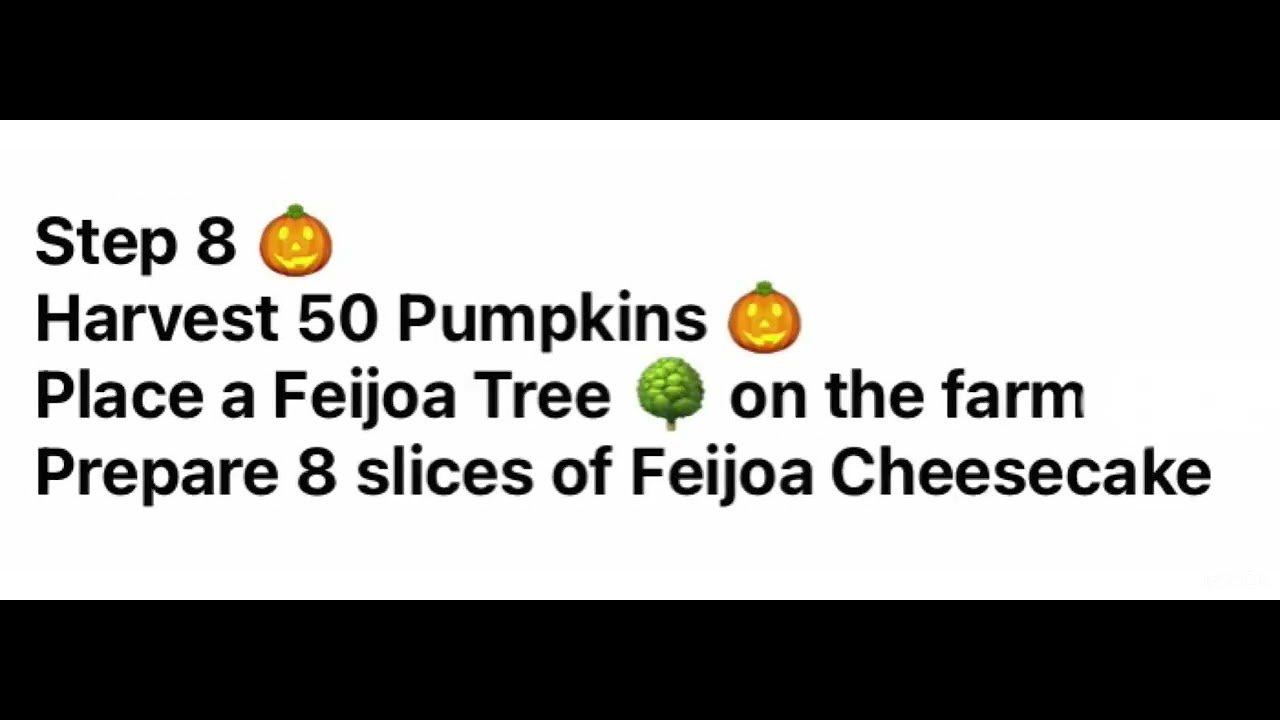 Harvesting season timed mission YouTube